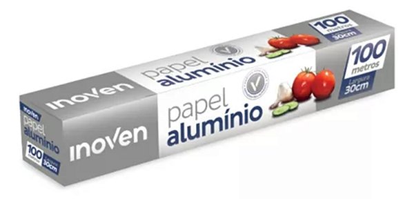 Papel Aluminio Inoven 30CMX100MTS UN