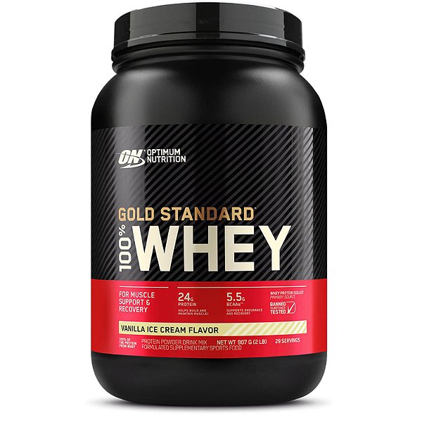 100% Whey Gold Standard 900g - Optimum Nutrition