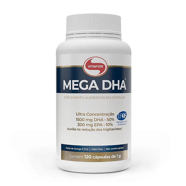 MEGA DHA 120 cápsulas - Vitafor