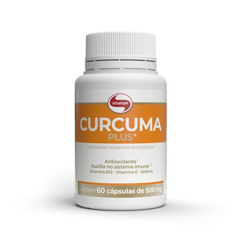 Curcuma 500mg 60 cápsulas - Vitafor