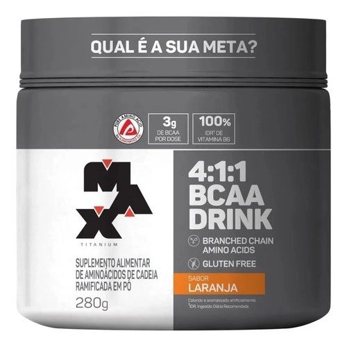 Bcaa Drink 4:1:1 Max Titanium 280g