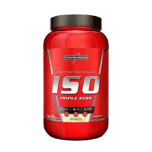 ISO TRIPLE ZERO 900G Whey Protein Isolado Integralmédica