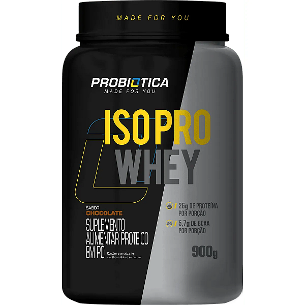 IsoPro Whey Isolado 900g - Probiotica