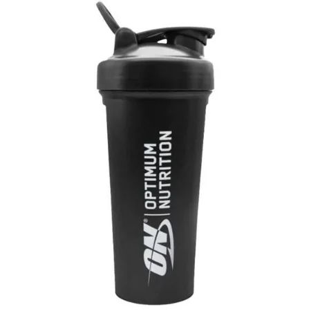 Coqueteleira Preta ON 600ml - Optimum