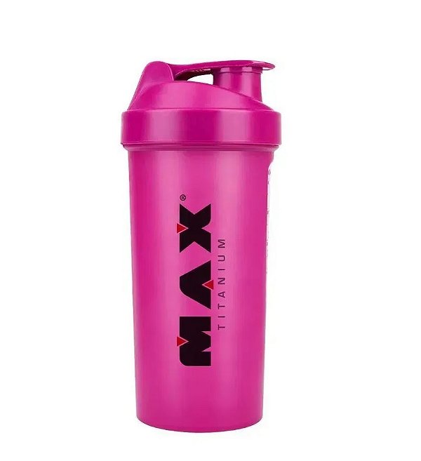 Coqueteleira Rosa Max Titanium 600ml