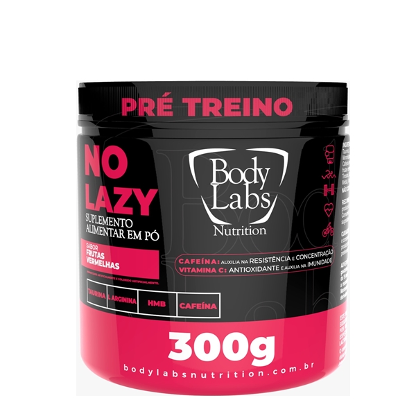 Pré Treino NO LAZY Body Labs - 300g