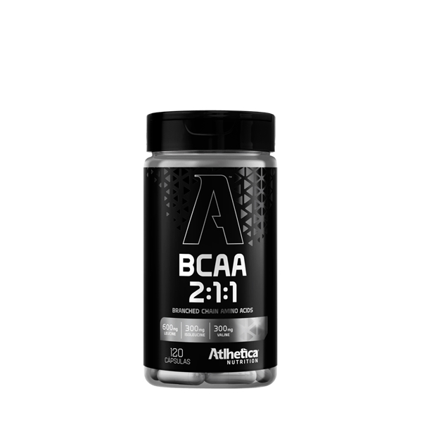 BCAA 2:1:1 (120 Cápsulas) - Atlhetica Nutrition