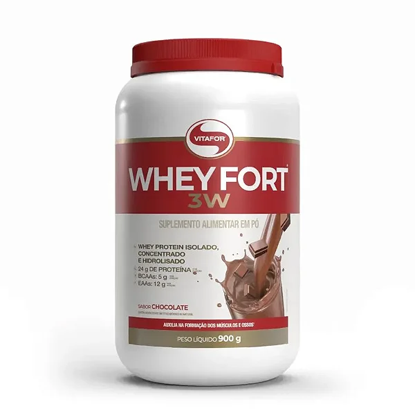 Whey Fort 3W Vitafor 900g