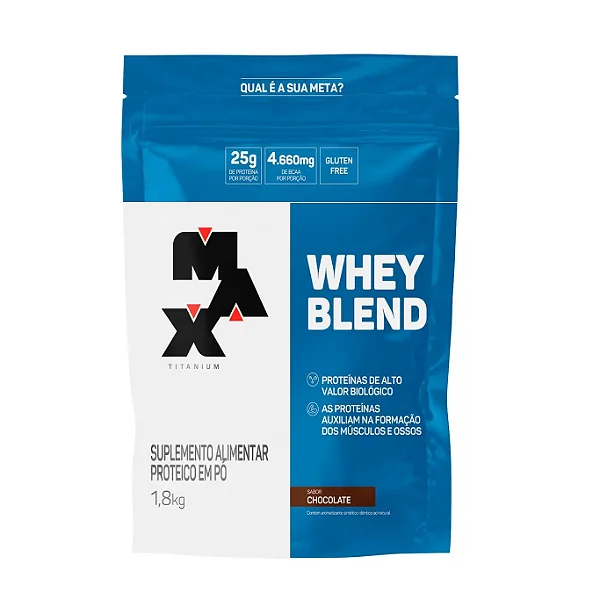 Whey Blend 1,8kgs - Max Titanium
