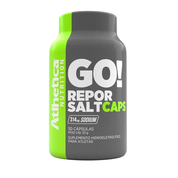 GO! Repor Salt (30 Cápsulas) - Atlhetica Nutrition