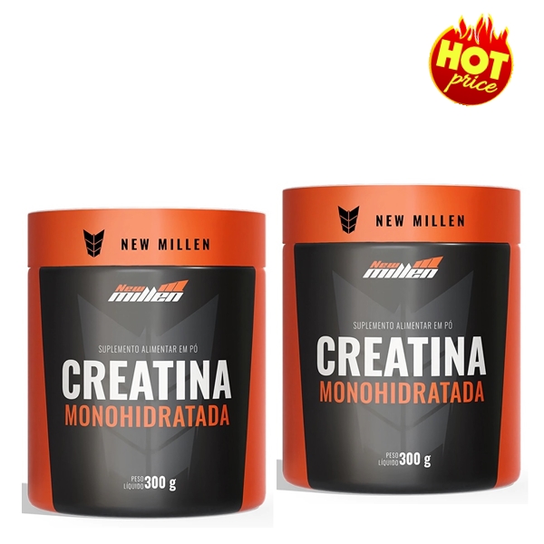 PROMO 02 Creatinas New Millen 300g (600g total)