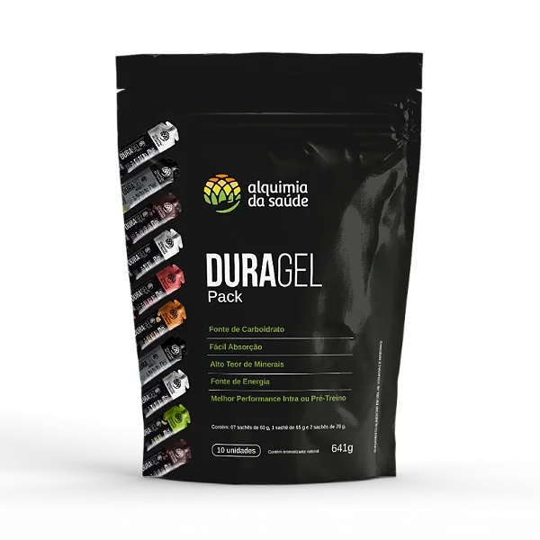 Duragel Pack 10 Sachês -Alquimia da Saúde