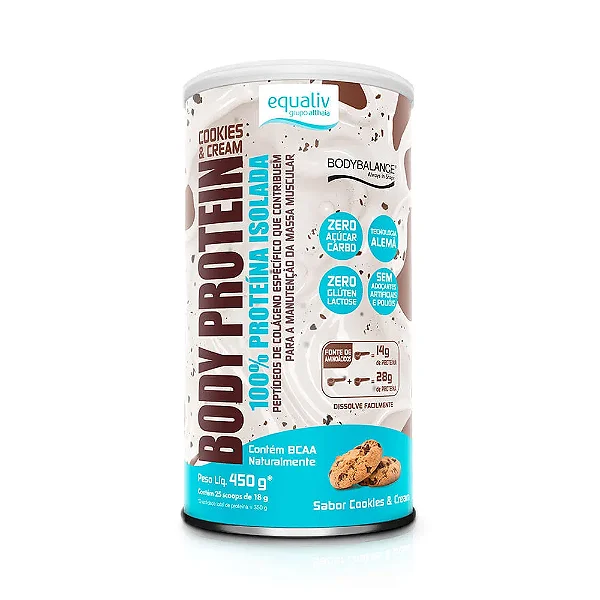 Body Protein Cookies 450g - Equaliv