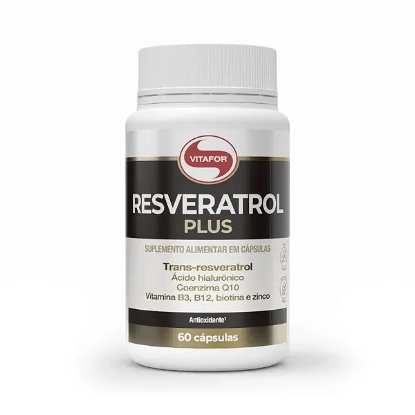 Resveratrol Plus 60 Cápsulas - Vitafor