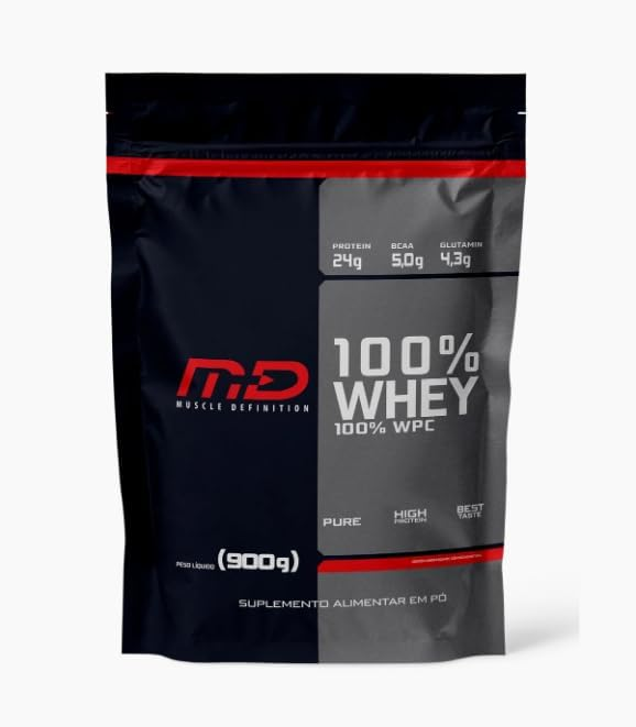 Whey 100% 900g Refil - Muscle Definition