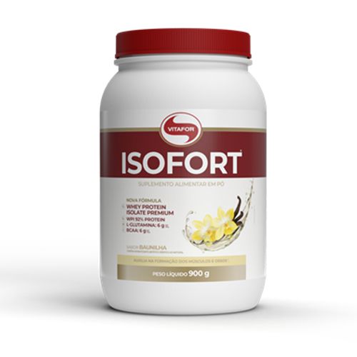 Isofort 900g Whey Protein Isolado - Vitafor