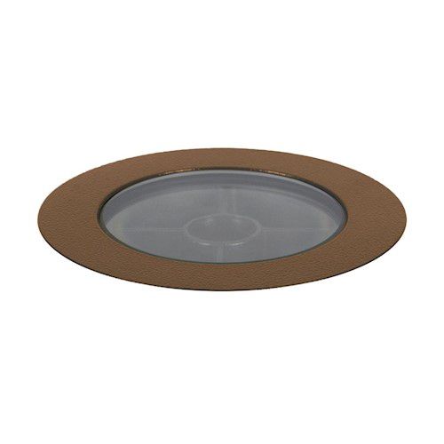 PROJETOR EMBUTIR SOLO REDONDO LED FLAT IN COM ANTIOFUSCANTE IP67 2700K BIVOLT