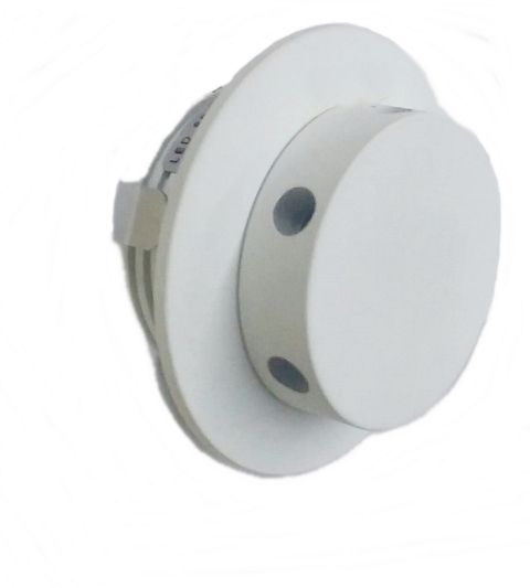 BALIZADOR EMBUTIR ESTRELINHA BRANCO FOSCO EM LED 1W 3000K BIVOLT