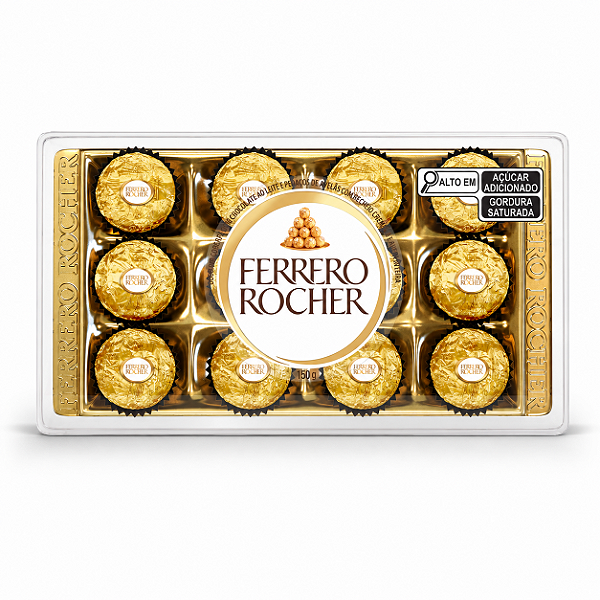 Ferrero Rocher com 12 Unidades