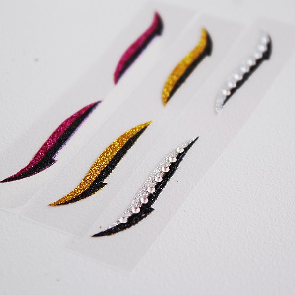 Trio delineado glitter Folia