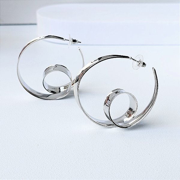 Argola rotação prata