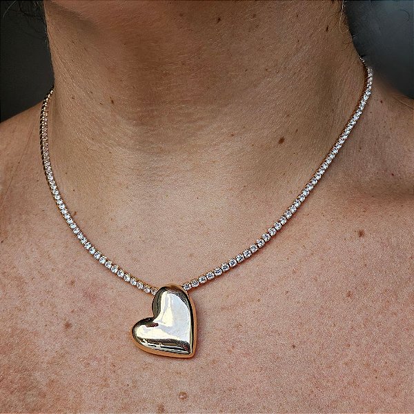 Rivieira coração dourada