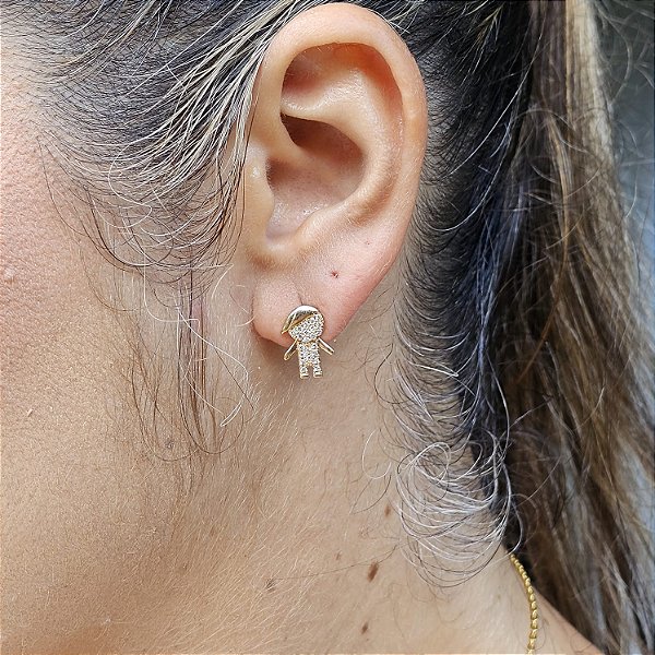 Brinco menina e menino