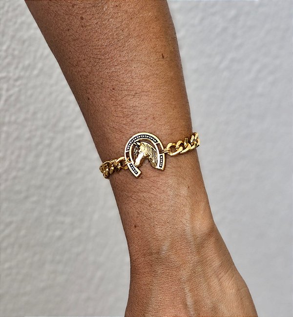 Pulseira cavalgada
