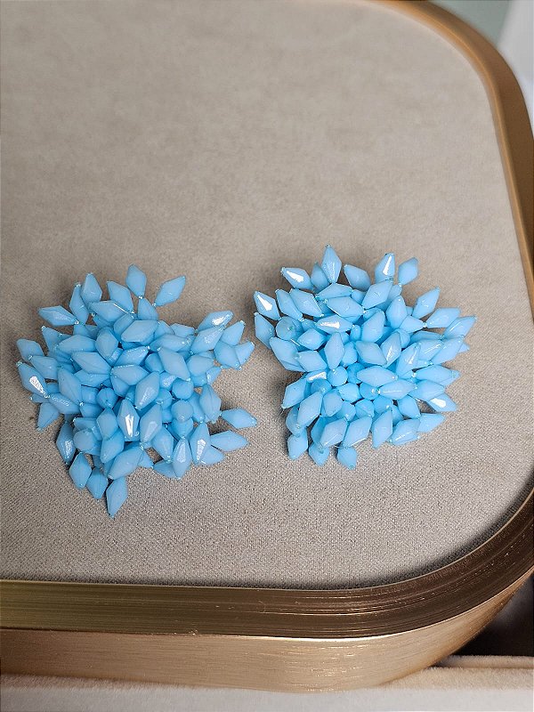 Brinco na pipoca azul