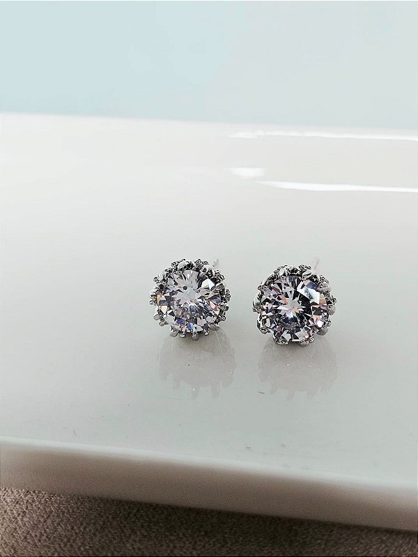 Ponto de luz tulipa prata