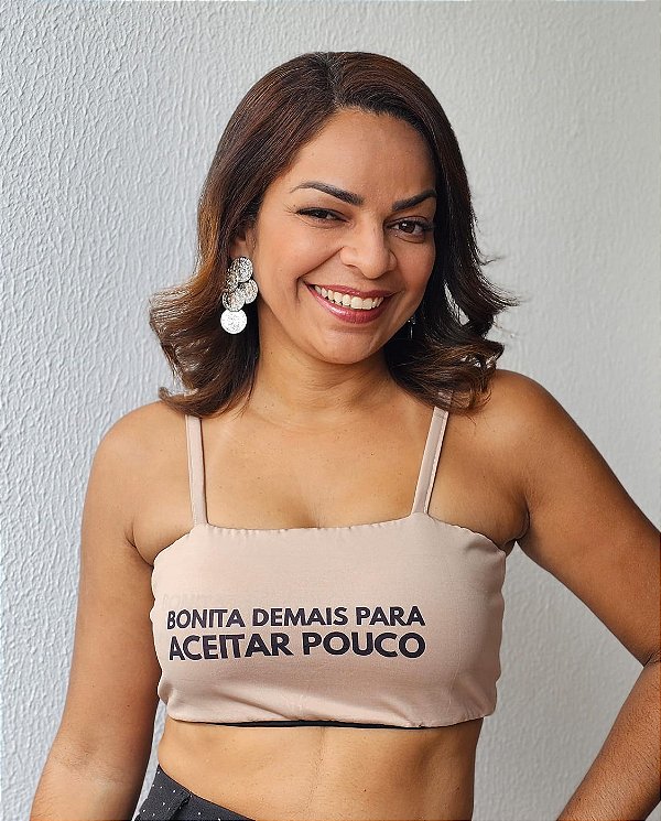 Top Bonita demais para aceitar pouco caramelo
