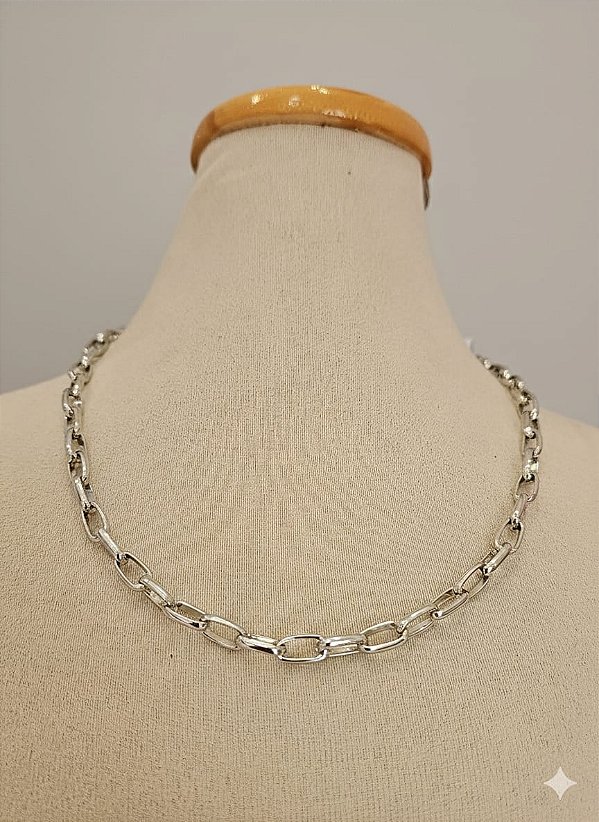 Colar base prata