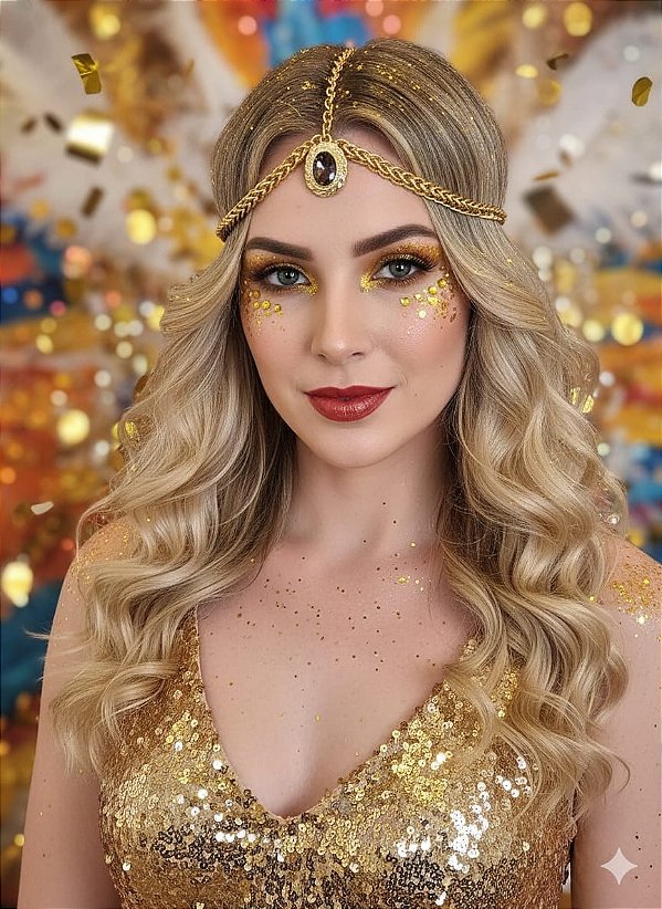 Headpiece pingente central