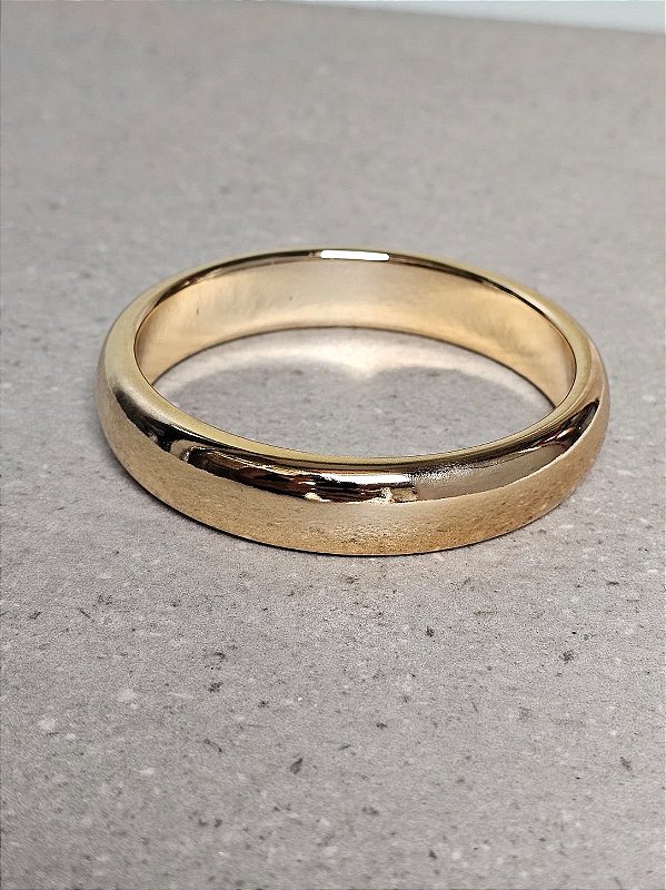 Bracelete liso abs dourado