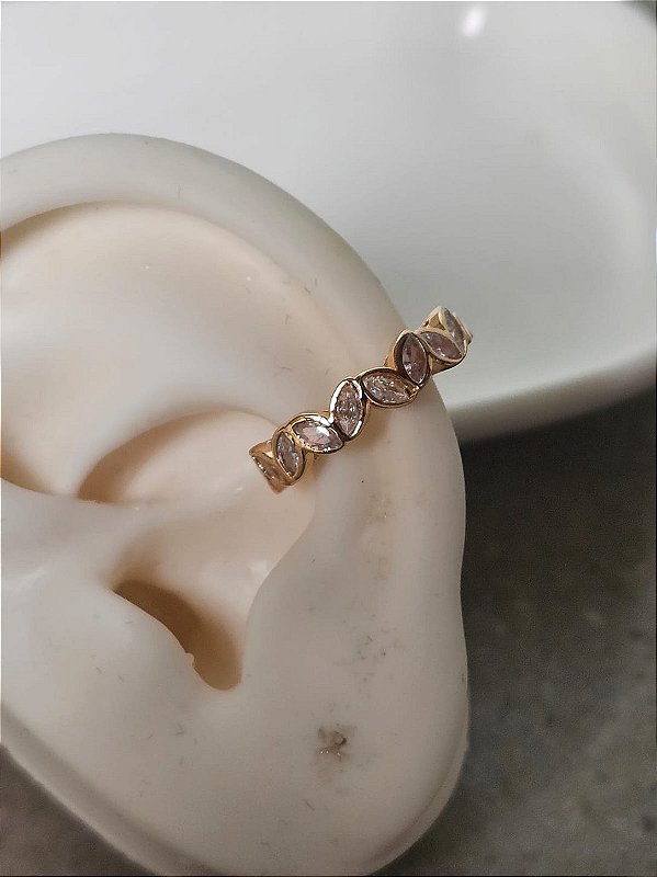 Piercing fake riviera dourado