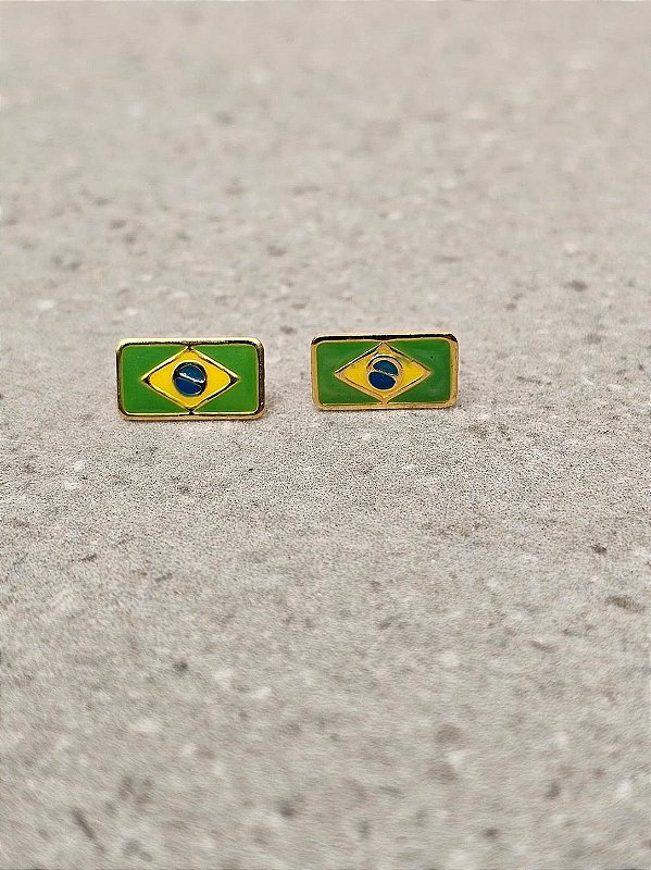 Brinco bandeira brasil