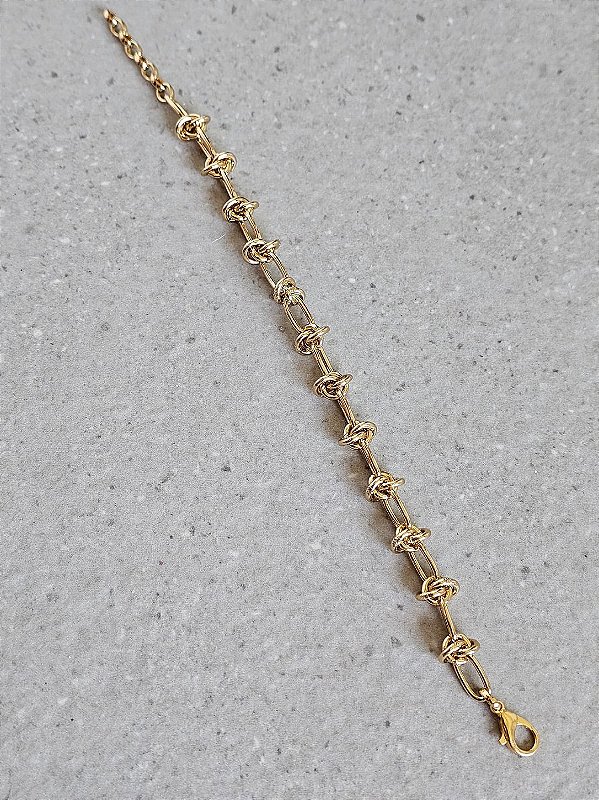 Pulseira elos nós