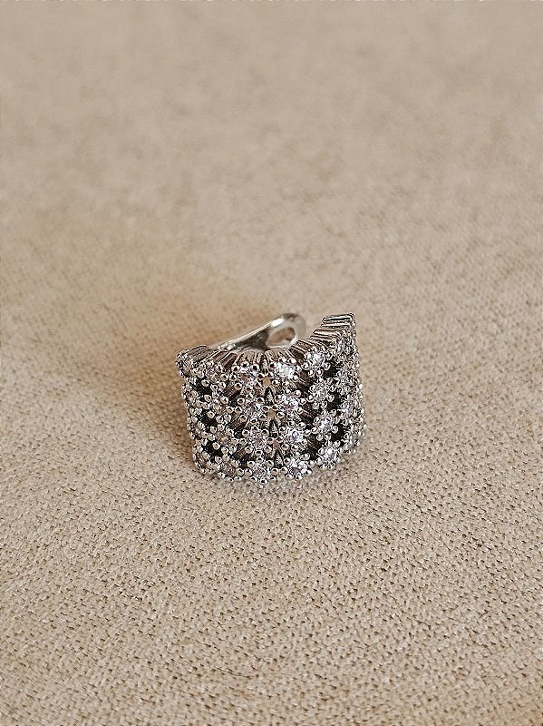 Piercing de pressão constelação prata