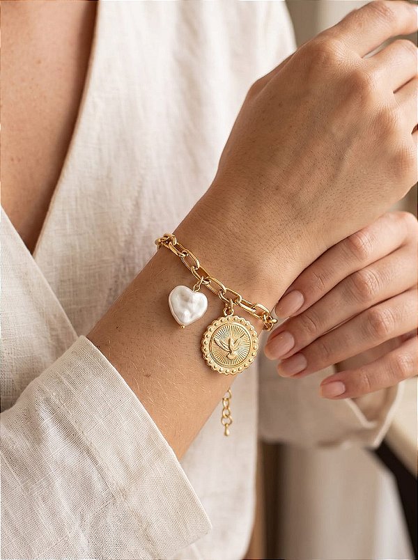 Pulseira Espírito Santo Religiosa