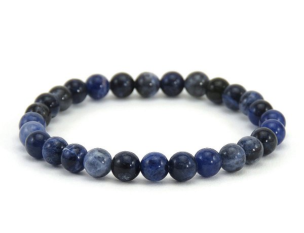 Pulseira Sodalita Pedra Natural 6mm