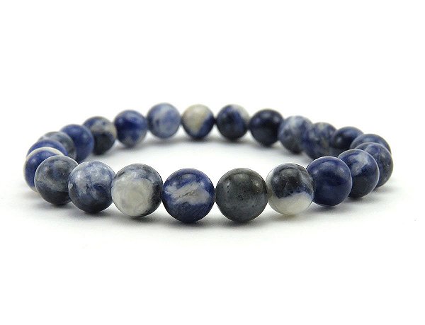 Pulseira Sodalita Mesclada 8mm