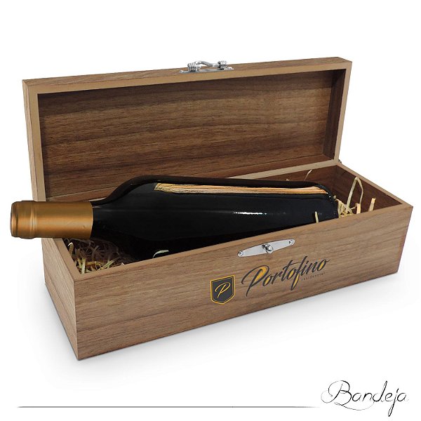 Kit Vinho porta garrafa de MDF Laminado.