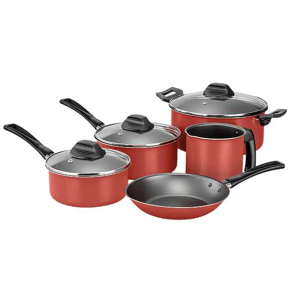 Conjunto de Panelas Antiaderente 5 Peças Bronze Continental - A21520301