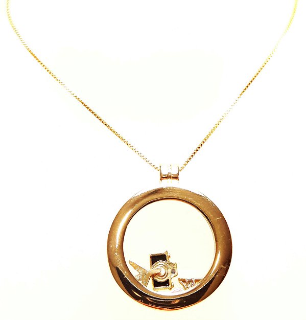 Colar cápsula viagem