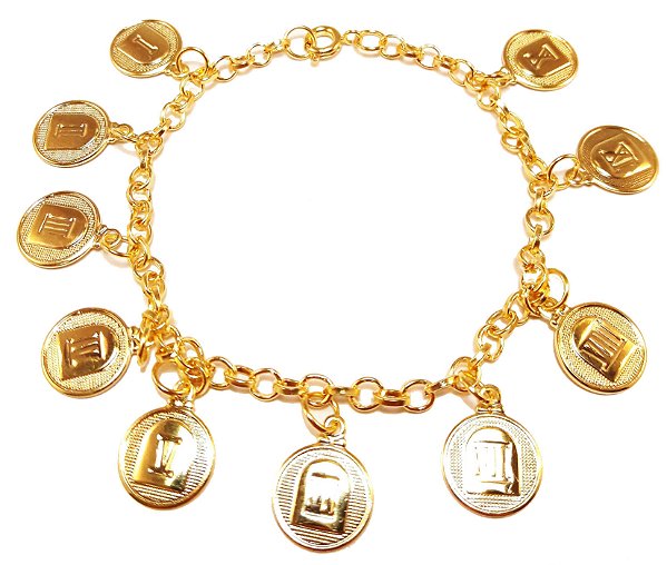 Pulseira dez mandamentos