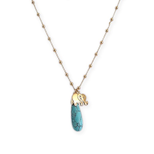 Colar Veneziana Pingentes Sorte Ouro 18k