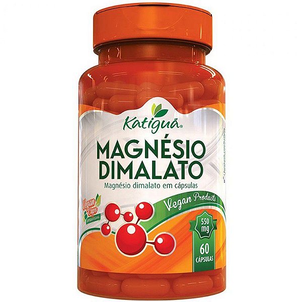 MAGNÉSIO DIMALATO - 60 CÁPSULAS