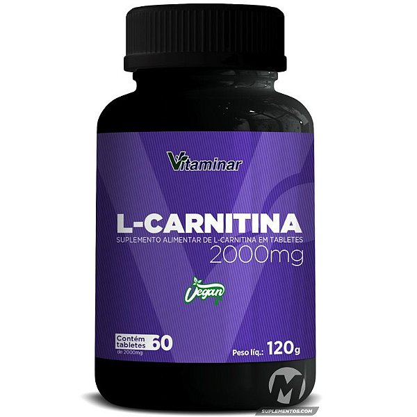 L-CARNITINA - 60 TABLETES
