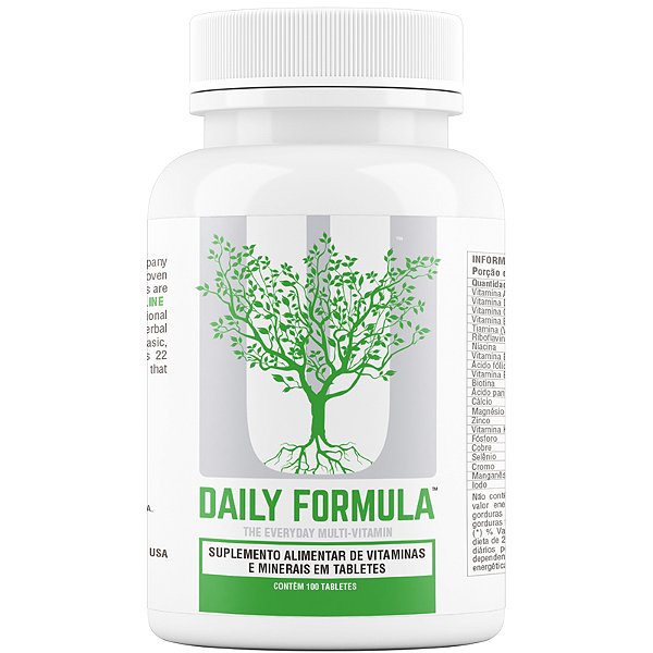 DAILY FORMULA - 100 COMPRIMIDOS UNIVERSAL NUTRITION