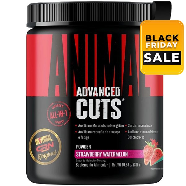 ANIMAL ADVANCED CUTS STRAWBERRY WATERMELON 300G - UNIVERSAL NUTRITION